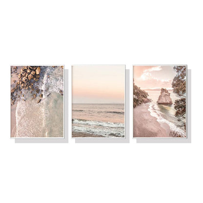 40cmx60cm Amazing Newzealand 3 Sets White Frame Canvas Wall Art-Home &amp; Garden &gt; Wall Art-PEROZ Accessories