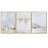 40cmx60cm Abstract golden white 3 Sets Gold Frame Canvas Wall Art-Home & Garden > Wall Art-PEROZ Accessories