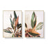 60cmx90cm Botanical Leaves 2 Sets Gold Frame Canvas Wall Art-Home & Garden > Wall Art-PEROZ Accessories