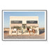 50cmx70cm Horses Prada Black Frame Canvas Wall Art-Home & Garden > Wall Art-PEROZ Accessories