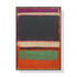 70cmx100cm Black Orange Green By Mark Rothko Black Frame Canvas Wall Art-Home & Garden > Wall Art-PEROZ Accessories
