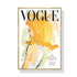 70cmx100cm Vogue Girl Gold Frame Canvas Wall Art-Home & Garden > Wall Art-PEROZ Accessories