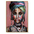 60cmx90cm African woman II Gold Frame Canvas Wall Art-Home & Garden > Wall Art-PEROZ Accessories