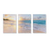 50cmx70cm Ocean and beach 3 Sets White Frame Canvas Wall Art-Home & Garden > Wall Art-PEROZ Accessories