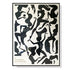 70cmx100cm Jazz Festival Black Frame Canvas Wall Art-Home & Garden > Wall Art-PEROZ Accessories