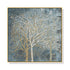 70cmx70cm Forest In The Twilight Trees Gold Frame Canvas Wall Art-Home & Garden > Wall Art-PEROZ Accessories