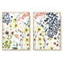 50cmx70cm Flower Composition 2 Sets Gold Frame Canvas Wall Art-Home & Garden > Wall Art-PEROZ Accessories