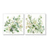 70cmx70cm Sage Garden By Carol Robinson 2 Sets White Frame Canvas Wall Art-Home & Garden > Wall Art-PEROZ Accessories