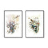 50cmx70cm Berries And Protea 2 Sets Black Frame Canvas Wall Art-Home & Garden > Wall Art-PEROZ Accessories