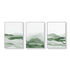 40cmx60cm Sage Green 3 Sets White Frame Canvas Wall Art-Home & Garden > Wall Art-PEROZ Accessories