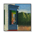70cmx70cm Cape Cod Morning By Edward Hopper Black Frame Canvas Wall Art-Home & Garden > Wall Art-PEROZ Accessories