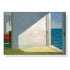 50cmx70cm Room By The Sea By Edward Hopper White Frame Canvas Wall Art-Home & Garden > Wall Art-PEROZ Accessories