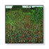 70cmx70cm Italian garden by Gustav Klimt Black Frame Canvas Wall Art-Home & Garden > Wall Art-PEROZ Accessories