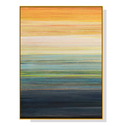 50cmx70cm The Magic Hour I Gold Frame Canvas Wall Art-Home &amp; Garden &gt; Wall Art-PEROZ Accessories