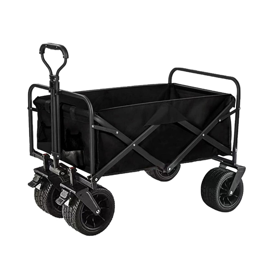 Folding Cart Small Black-Outdoor &gt; Picnic-PEROZ Accessories