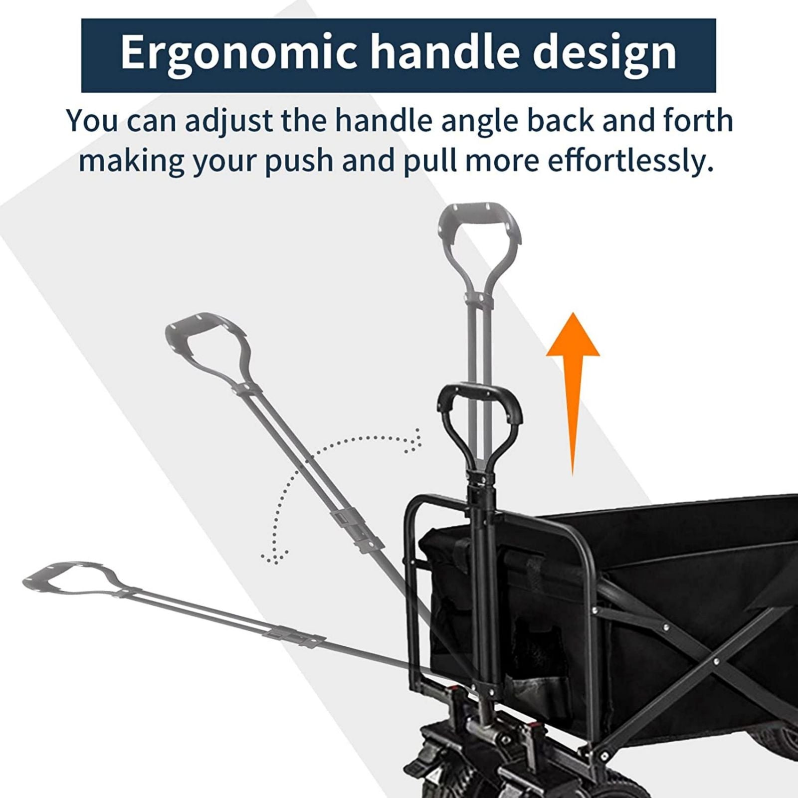 Folding Cart Small Black-Outdoor &gt; Picnic-PEROZ Accessories