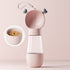 Portable Dog Water Bottle with Food Container Leak Proof Dog Water Dispenser(Pink)-Dog Water Bottles-PEROZ Accessories