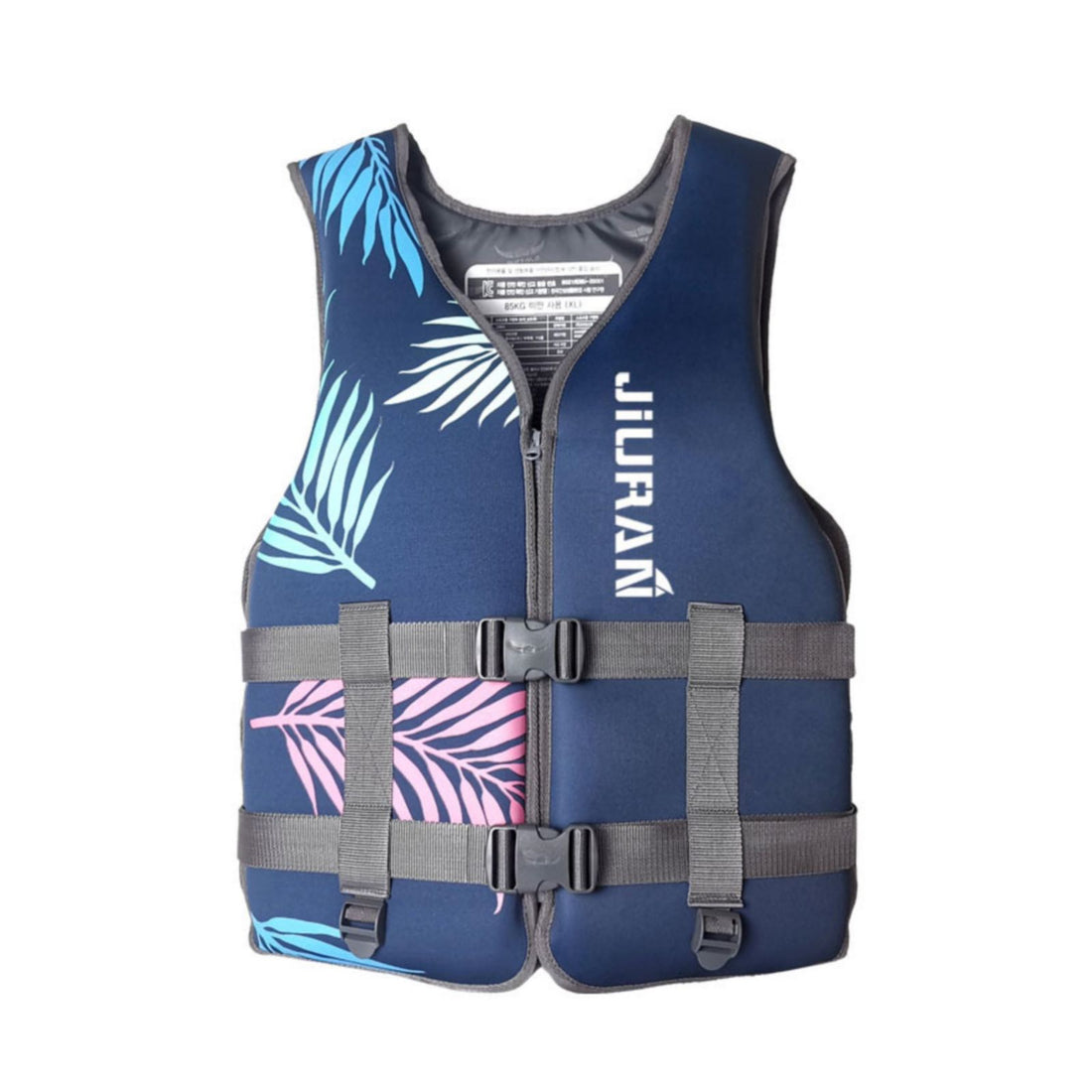 Life Jacket for Unisex Adjustable Safety Breathable Life Vest for Men Women(Blue-L)-Outdoor &gt; Boating-PEROZ Accessories