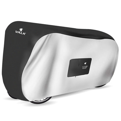 VALK Double Bike Cover Bicycle Universal Waterproof Outdoor Cycling UV Resistant-Sports &amp; Fitness &gt; Bikes &amp; Accessories-PEROZ Accessories
