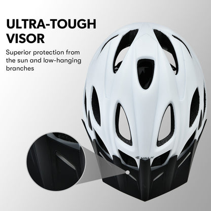 VALK Mountain Bike Helmet Large 58-61cm Bicycle MTB Cycling Safety Accessories-Sports &amp; Fitness &gt; Bikes &amp; Accessories-PEROZ Accessories