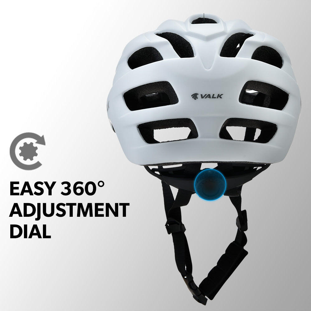 VALK Mountain Bike Helmet Medium 56-58cm Bicycle MTB Cycling Safety Accessories-Sports &amp; Fitness &gt; Bikes &amp; Accessories-PEROZ Accessories