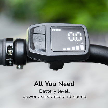 VALK Metro TR 5 + Electric Hybrid Bike, Gen II, Mid-Drive, Large, White-Sports &amp; Fitness &gt; Bikes &amp; Accessories-PEROZ Accessories