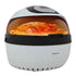 EUROCHEF 10L Electric Digital Air Fryer with Rotisserie, Rotating Fry Basket, Rack and Tongs, White-Appliances > Kitchen Appliances-PEROZ Accessories