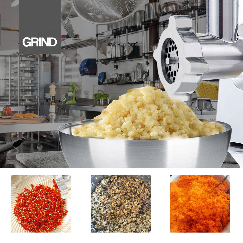 EUROCHEF Meat Grinder Mincer Food Commercial Electric Machine Chopper Shredder-Appliances &gt; Kitchen Appliances-PEROZ Accessories