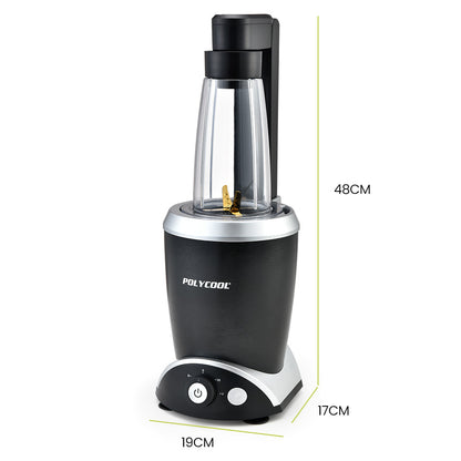 PolyCool 1000W 2in1 Vacuum Blender, 700ml Capacity, Removable Sealing Arm-Appliances &gt; Kitchen Appliances-PEROZ Accessories