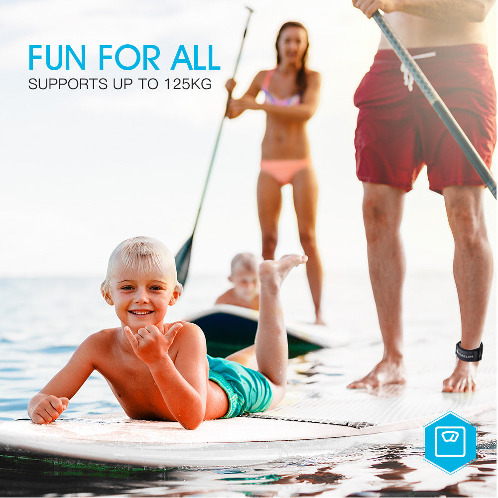 SEACLIFF Stand Up Paddle Board Inflatable SUP Paddleboard Kayak Board Blow Blue-Outdoor &gt; Boating-PEROZ Accessories