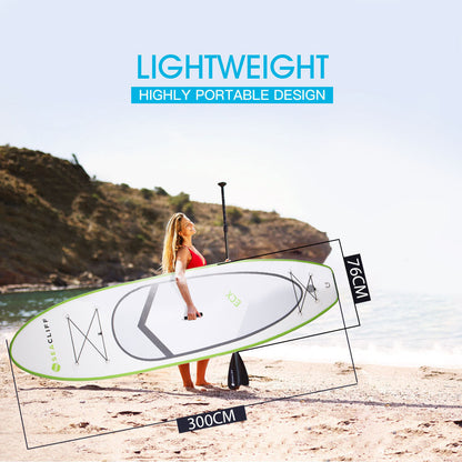 SEACLIFF 10ft Stand Up Paddleboard Paddle Board SUP Inflatable Blow Standing 10&