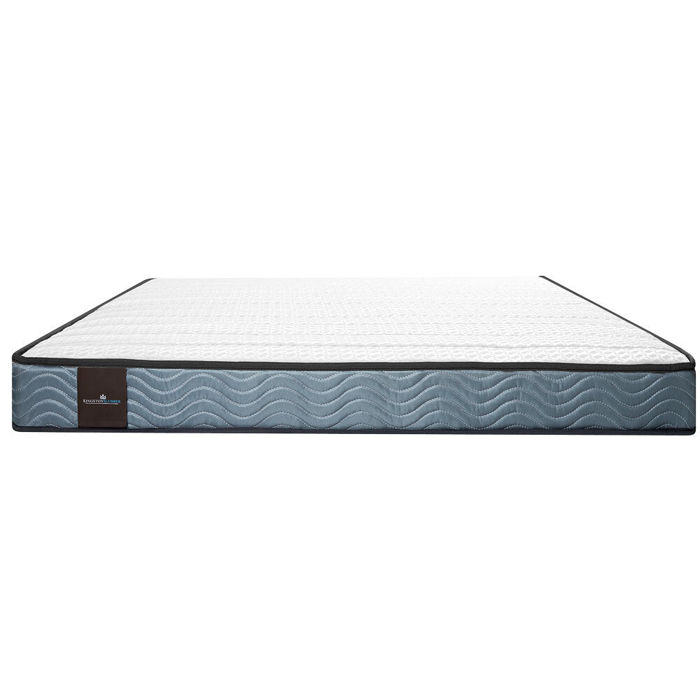 Kingston Slumber Mattress KING SINGLE Bed Size Bonnell Spring Bedding Firm Foam Top 16CM-Furniture &gt; Mattresses-PEROZ Accessories