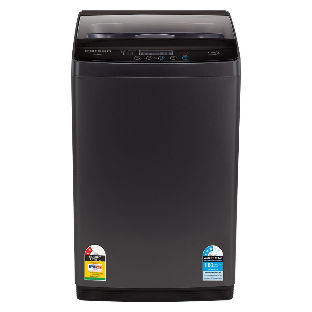 CARSON 7kg Automatic Top Load Washing Machine Home Dry Wash Automatic Washer-Washing Machines-PEROZ Accessories