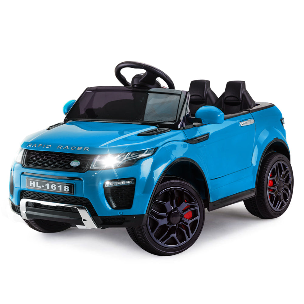 ROVO KIDS Ride-On Car Electric Battery Childrens Toy Powered w/ Remote 12V Blue-Baby &amp; Kids &gt; Ride on Cars, Go-karts &amp; Bikes-PEROZ Accessories
