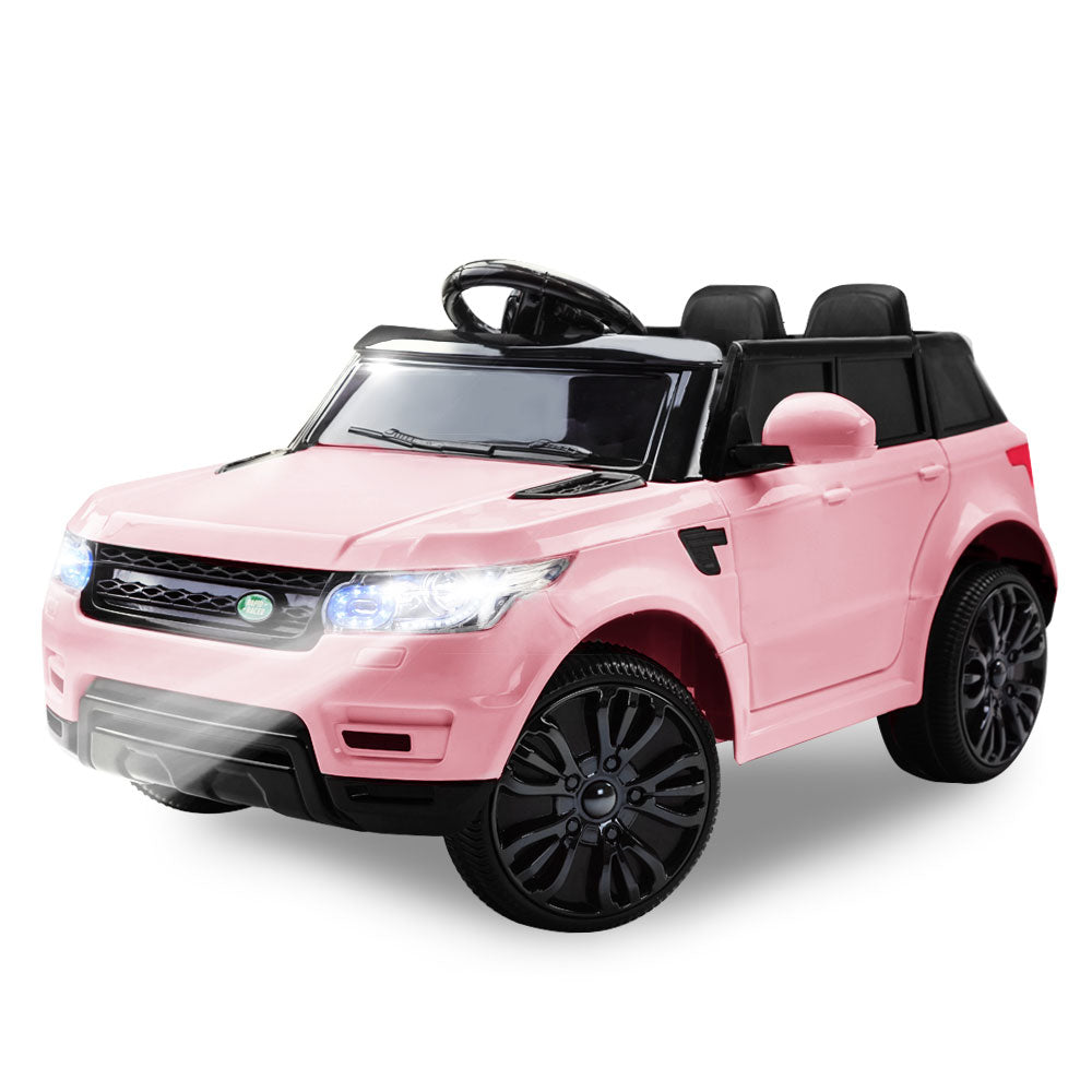 ROVO KIDS Ride-On Car Electric Battery Childrens Toy Powered w/ Remote 12V Pink-Baby &amp; Kids &gt; Ride on Cars, Go-karts &amp; Bikes-PEROZ Accessories