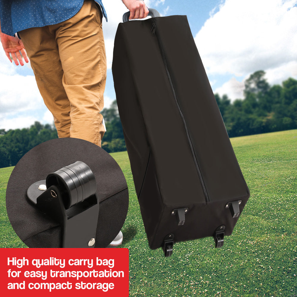 Red Track 3x3m Folding Gazebo Shade Outdoor Pop-Up Green Foldable Marque-Home & Garden > Shading-PEROZ Accessories