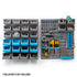 Baumr-AG 44 Part Storage Bin Rack Wall Mounted Tool Organiser Box Shelving-Tools > Tools Storage-PEROZ Accessories