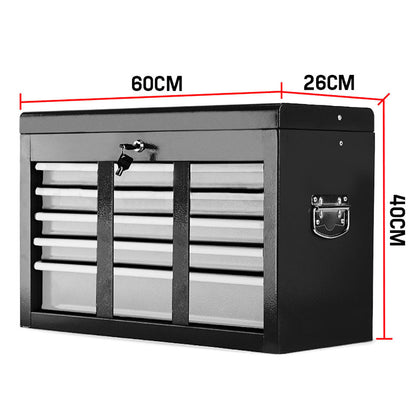 BULLET 9 Drawer Tool Box Chest Garage Storage Mechanic Organiser Toolbox Set-Tools &gt; Tools Storage-PEROZ Accessories