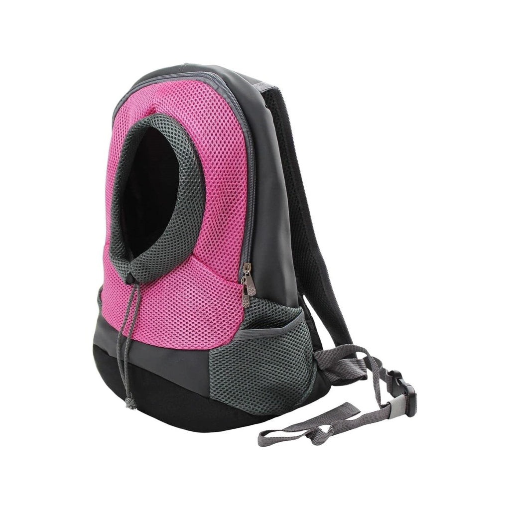 FLOOFI Front Carrier Backpack L Size (Pink) FI-PB-149-XL-Pet Carriers &amp; Travel Products-PEROZ Accessories