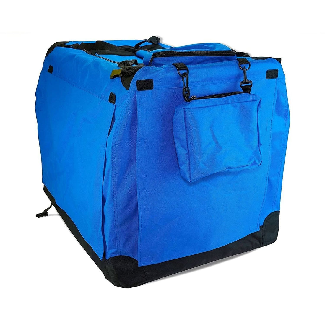FLOOFI Portable Pet Carrier-Model 1-M Size (Blue) FI-PC-144-KPT-Pet Carriers &amp; Travel Products-PEROZ Accessories