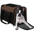 Floofi Portable Pet Carrier-M Size (Brown) FI-PC-135-FCQ-Pet Carriers & Travel Products-PEROZ Accessories