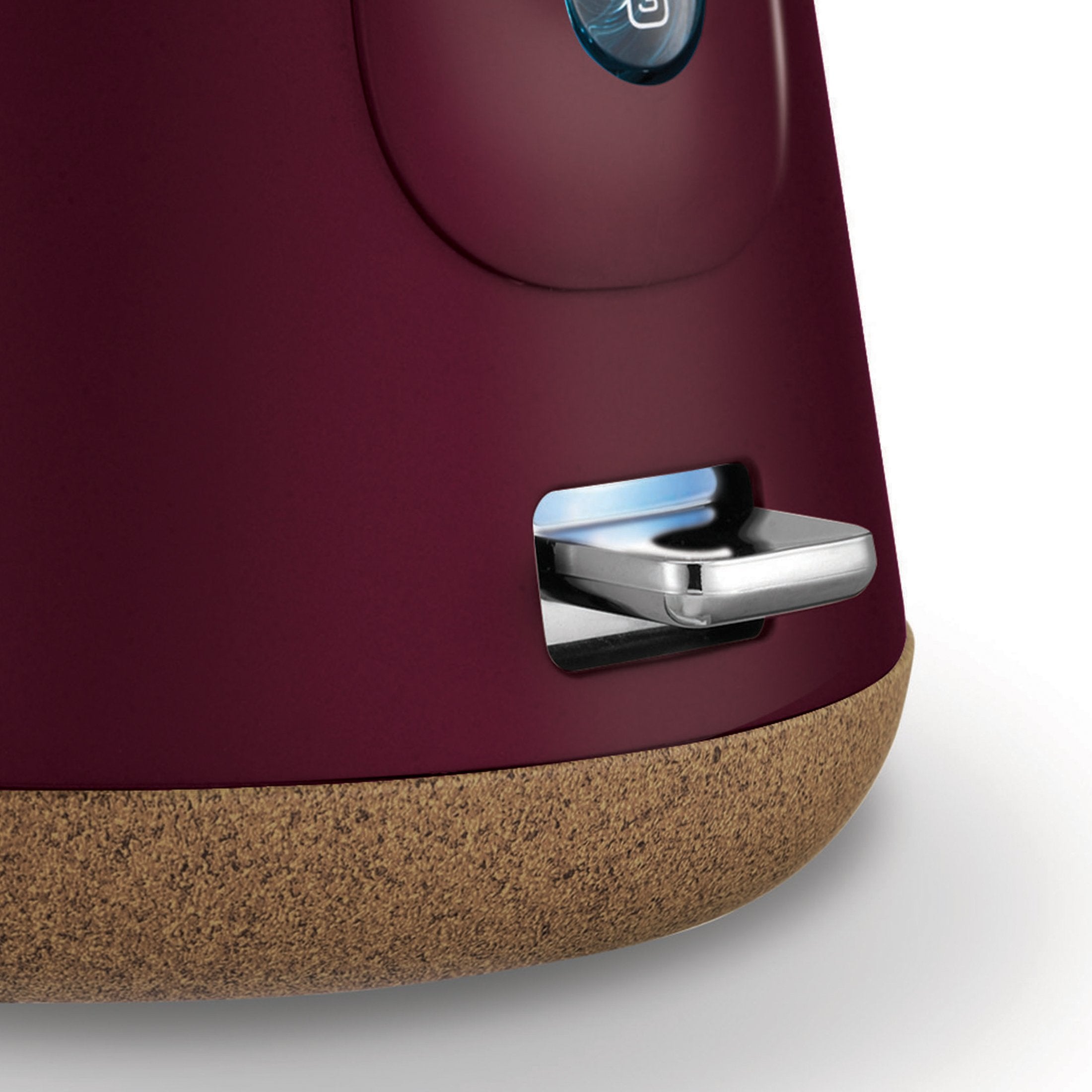 Morphy Richards 1.5L Aspect Kettle - Maroon with Cork-Effect Trim-Appliances &gt; Kitchen Appliances-PEROZ Accessories