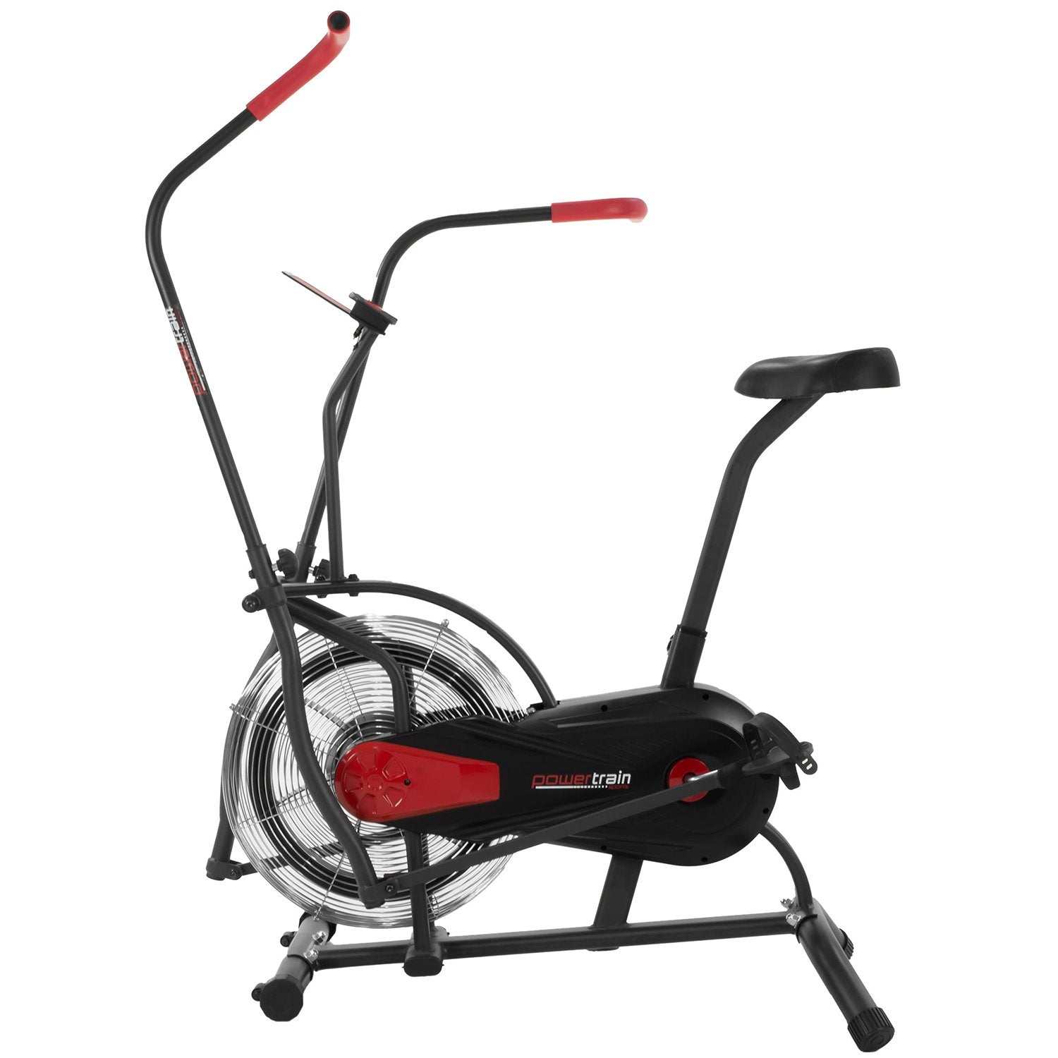 Powertrain Air Resistance Fan Exercise Bike Cardio - Black-Sports &amp; Fitness &gt; Bikes &amp; Accessories-PEROZ Accessories