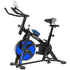 Powertrain Home Gym Flywheel Exercise Spin Bike - Blue-Sports & Fitness > Bikes & Accessories-PEROZ Accessories