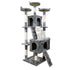 Furtastic 170cm Cat Tree Scratching Post - Silver Grey-Cat Trees-PEROZ Accessories