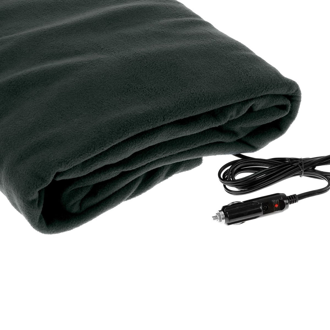 Laura Hill Heated Electric Car Blanket 150x110cm 12v - Black-Electric Throw Blanket-PEROZ Accessories