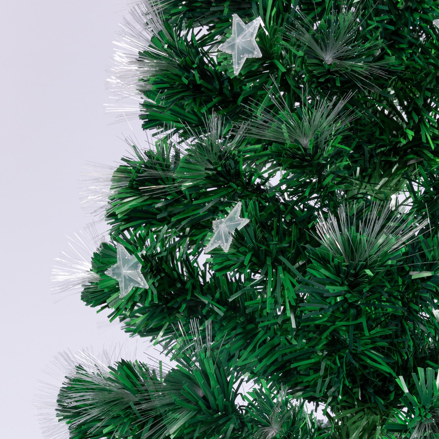 Christabelle 1.8m Enchanted Pre Lit Fibre Optic Christmas Tree Stars Xmas Decor-Occasions &gt; Christmas-PEROZ Accessories
