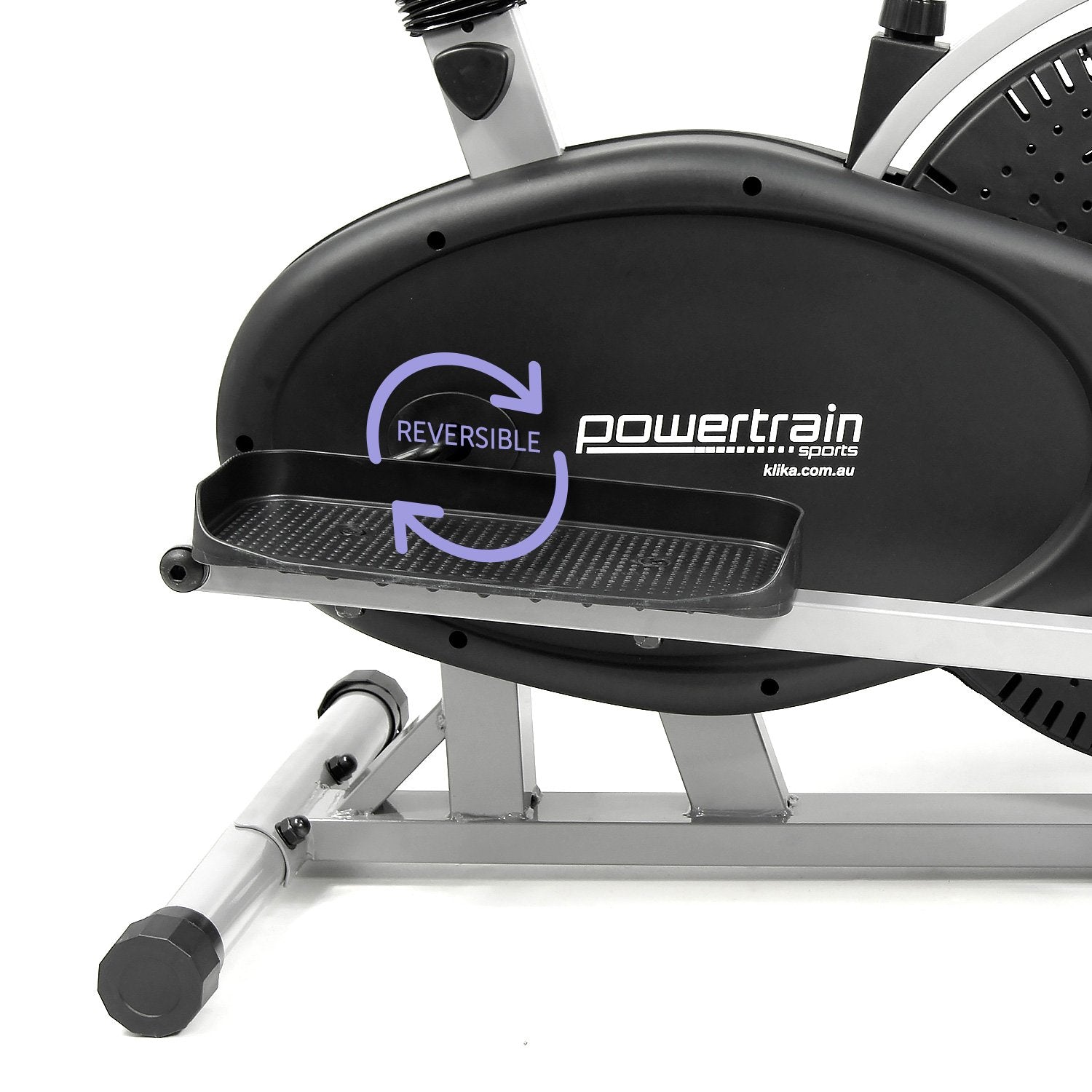 Powertrain 2-in-1 Elliptical Cross Trainer and Exercise Bike-Sports &amp; Fitness &gt; Bikes &amp; Accessories-PEROZ Accessories