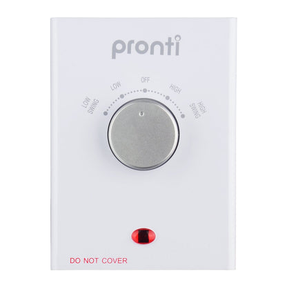 Pronti Electric Tower Heater PTC Ceramic 2000W White-Appliances &gt; Heaters-PEROZ Accessories