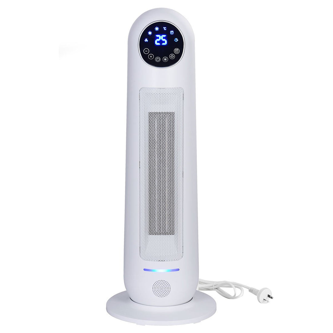 Pronti Electric Tower Heater 2200W Remote Control - White-Appliances > Heaters-PEROZ Accessories